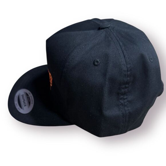 Hermanos On Earth To Serve - Black Snapback Hat - Picture 2 of 6